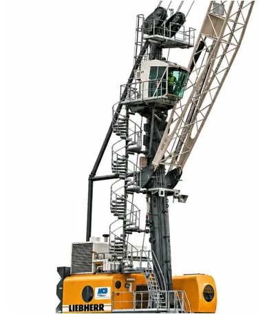 Стекла кабин управления портовых мобильных кранов «Liebherr»