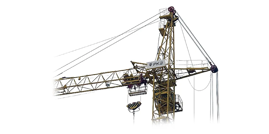 Запчасти для  башенного крана КБМ-401 ПА