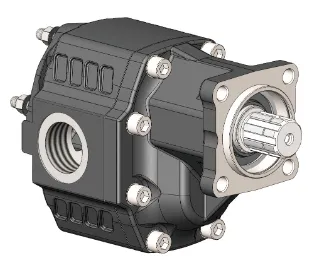 Гидронасосы с 4-мя отверстиями серии NPGH ISO TANDEM 