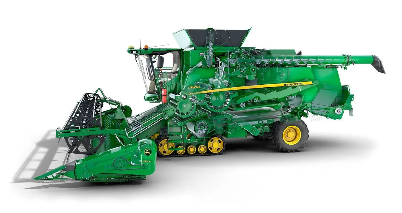 Тросики управления комбайнами John Deere