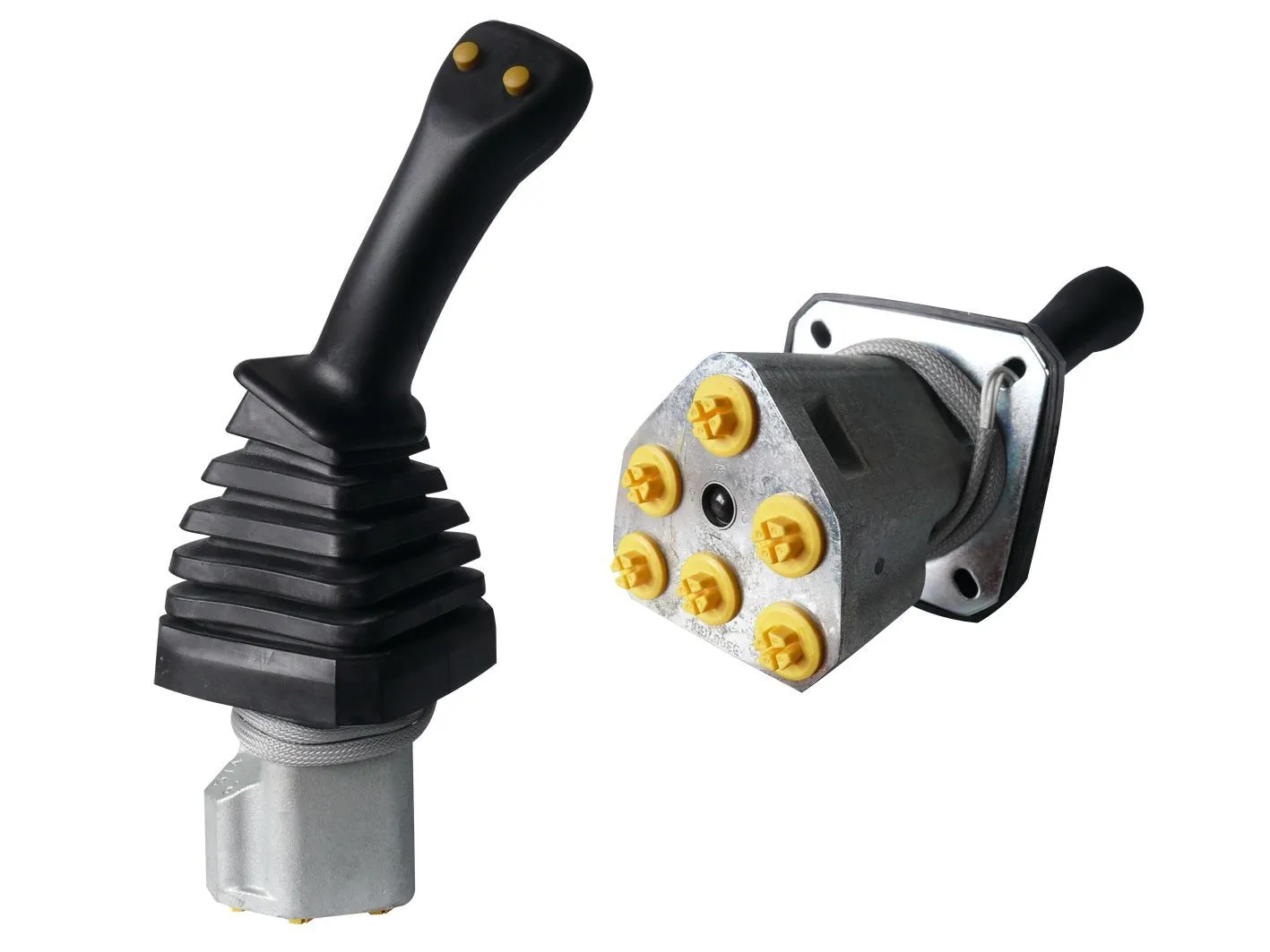 Блок управления (джойстик), тросик, привод управления крановыми операциями