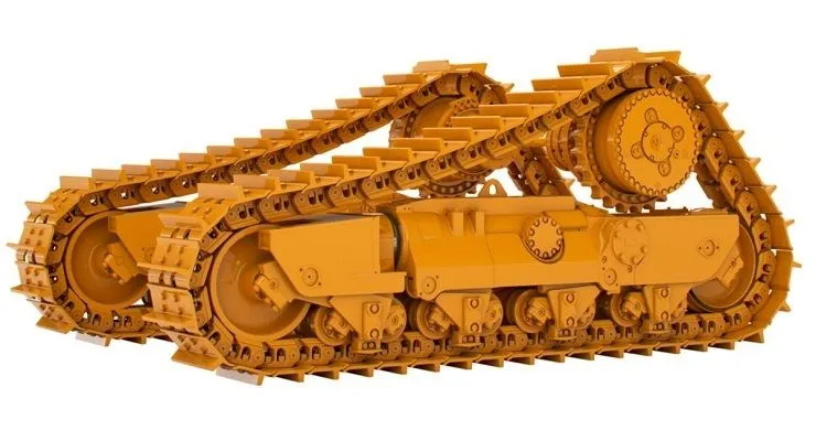 Ходовая часть экскаватора