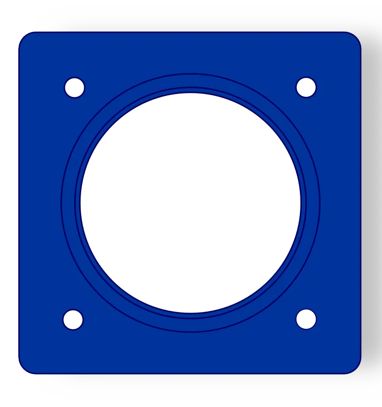 Фланец буфера БР