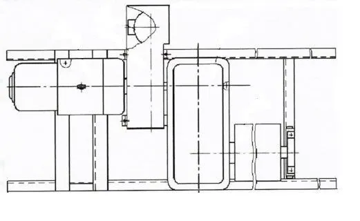 Механизм передвижения грузовой тележки для козлового крана КК-16/20