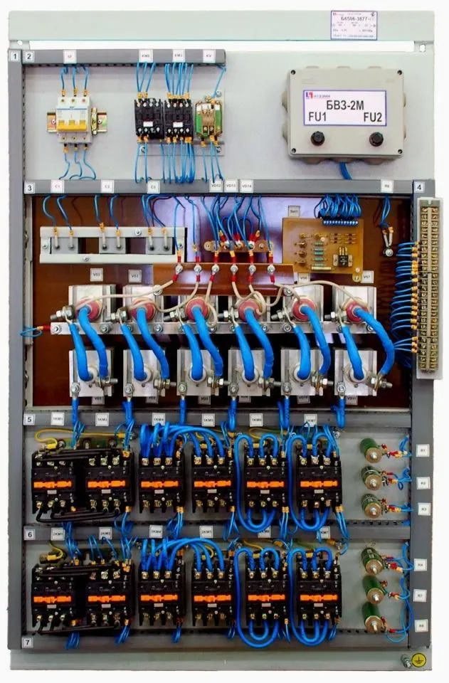 Панель управления автокрана, щиток приборов